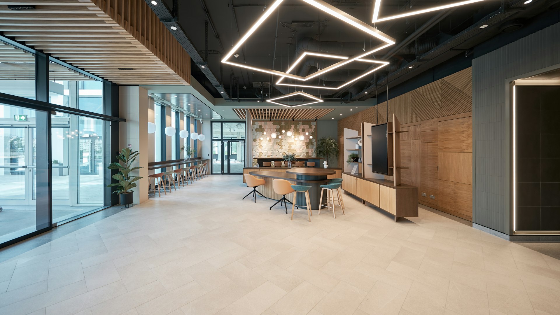 Modern office meeting room